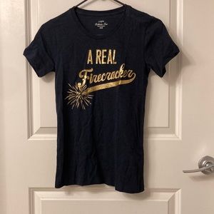 J Cree firecracker graphic tee